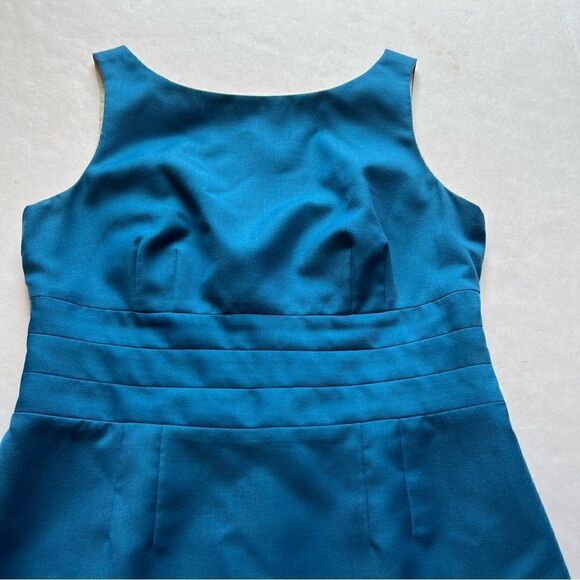 Banana Republic Outlet Women's Sleeveless Sheath Dress Royal Blue Size 2 - Picture 4 of 11